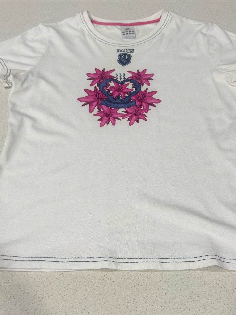 Adidas Stade Français Paris rugby club T Shirt